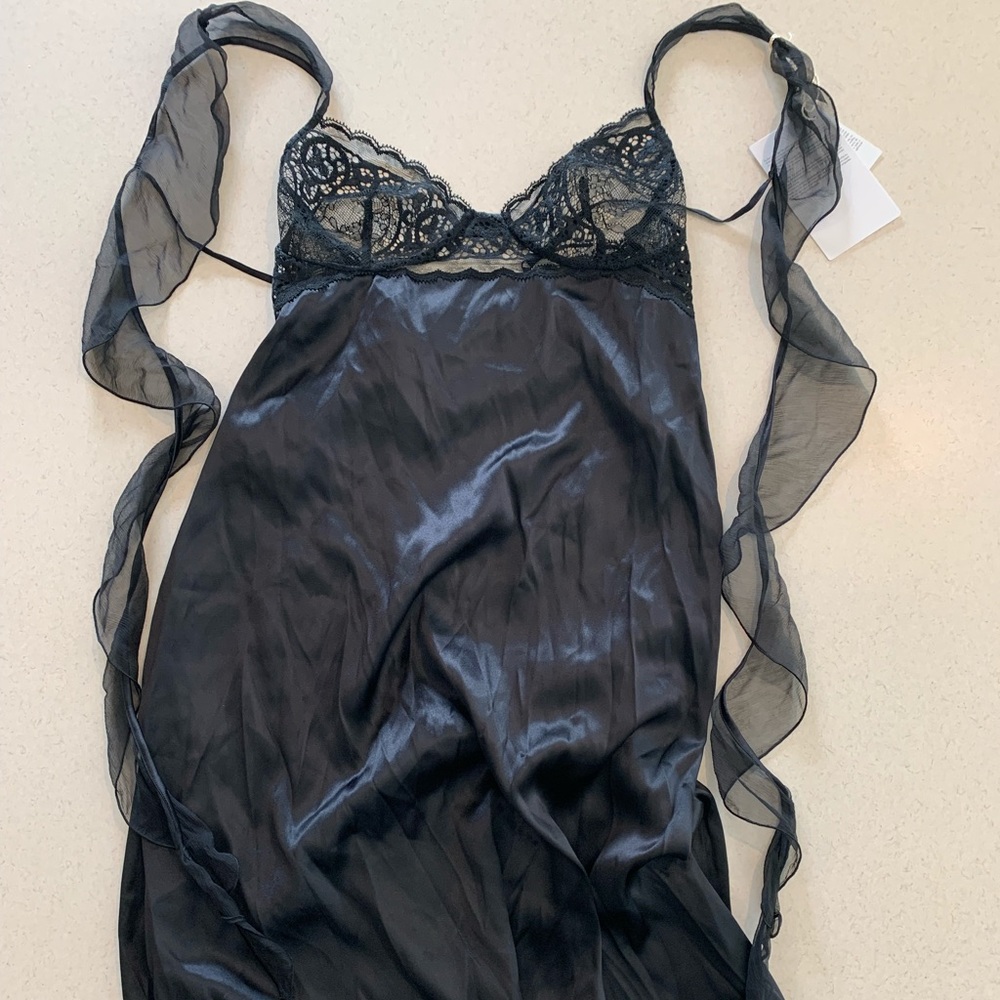 LA PERLA lingerie slip, black, size medium